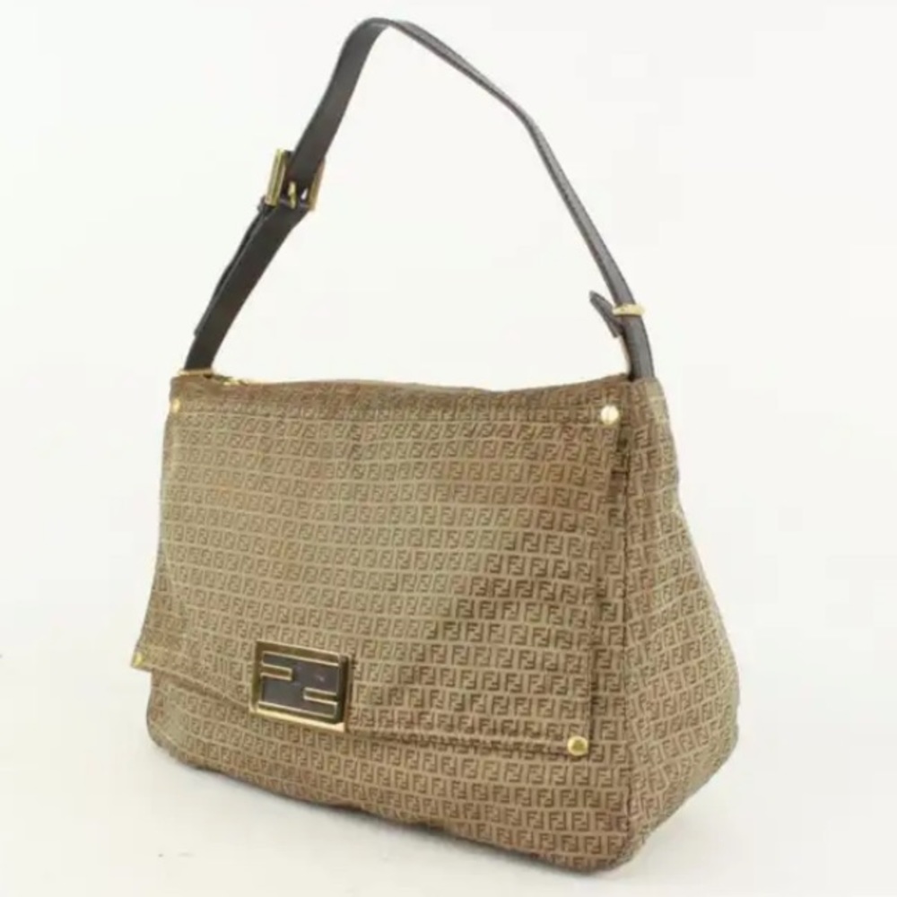 FENDI | NWOT Zucchino Mama Forever Baguette Bag